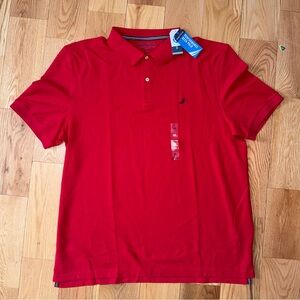 Nautica | Men's Classic-Fit Performance Deck Polo shirt in red Size 3XL